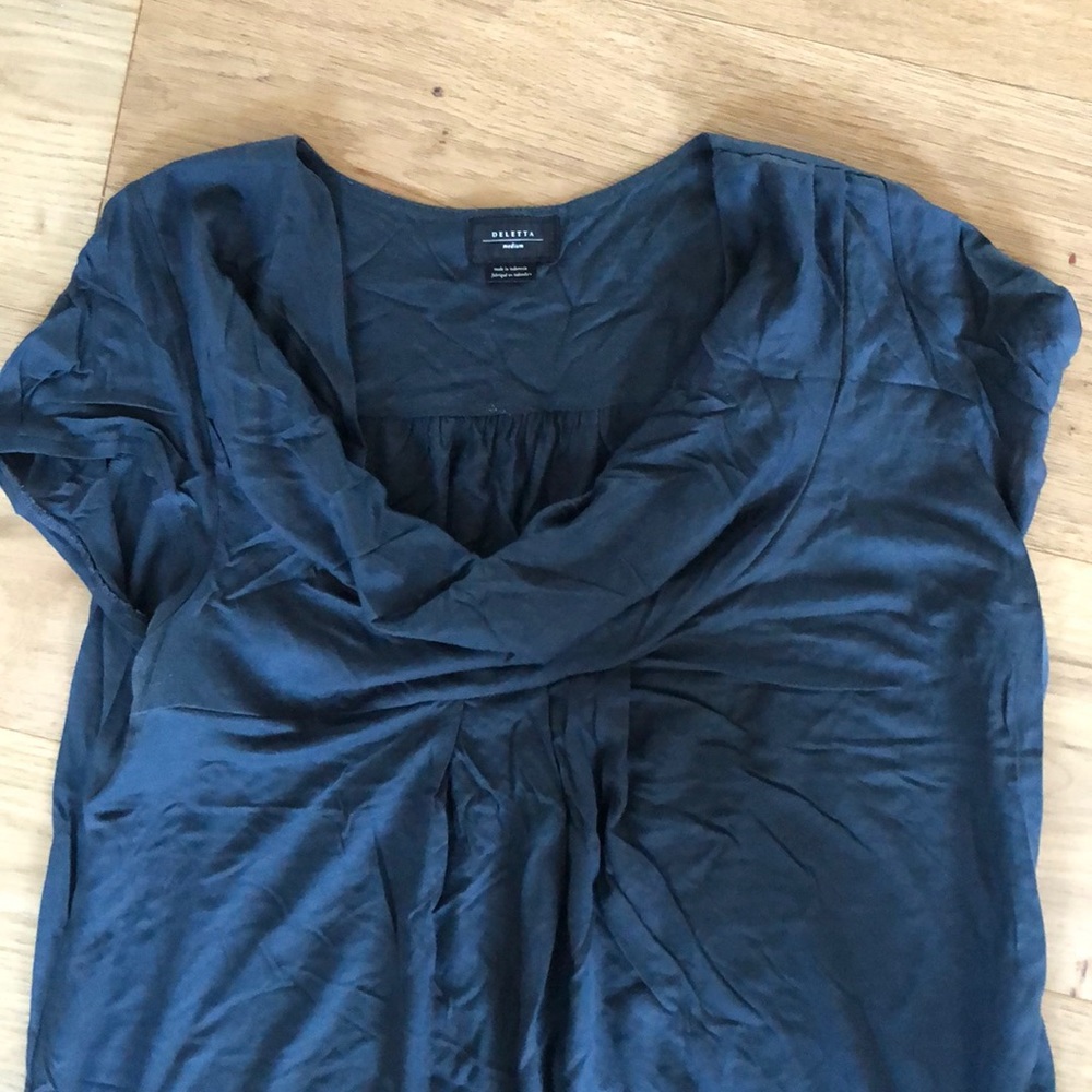 Cowl neck tee